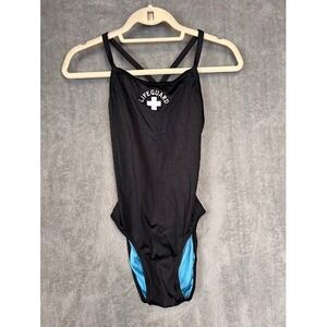 Water Safety Products Lifeguard Swimsuit Black One Piece X-Back Size M Womens